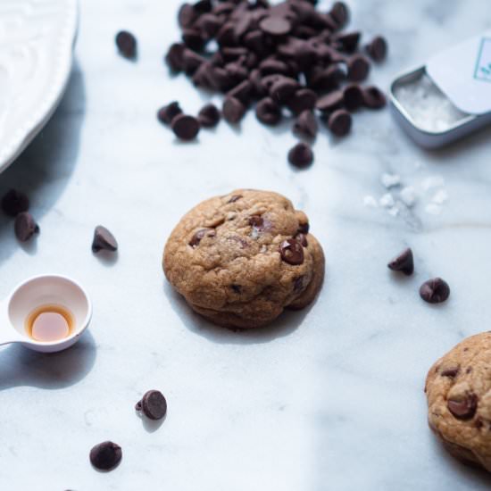 Brown Butter Chocolate Chip Cookies - Recipe photo by petitepanini