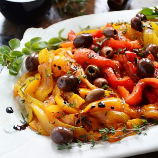 Roasted Pepper Salad - Recipe photo by portandfin