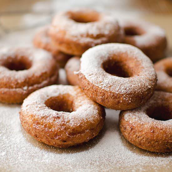 Donuts with white cheese - Recipe photo by Green Cookies