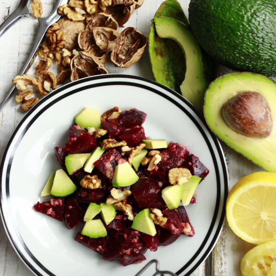 Beet salad - Recipe photo by delicious.blog