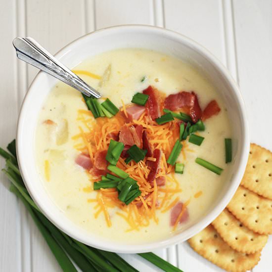 Potato Soup - Recipe photo by cookingupcottage