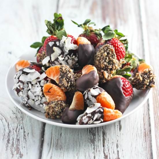 Chocolate Covered Fruit - Recipe photo by From Calculus to Cupcakes