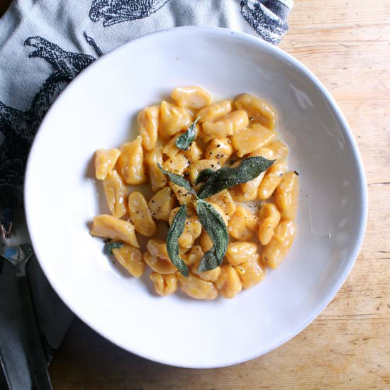 Butternut Squash Gnocchi - Recipe photo by hungryinlove