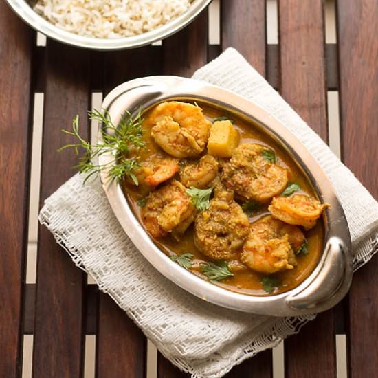Prawn Curry - Recipe photo by Flavors of Mumbai