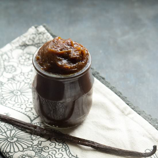 Paleo Slow Cooker Pumpkin Butter - Recipe photo by thetomatotart