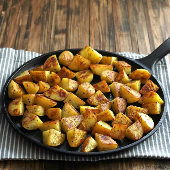 Roasted Potatoes - Recipe photo by simply sated