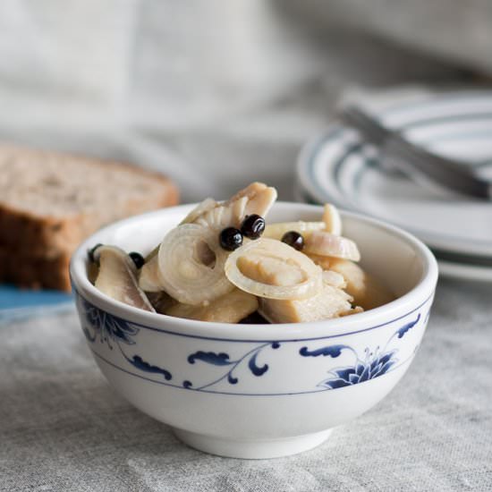 Earl Grey Pickled Herring - Recipe photo by MagdasCauldron