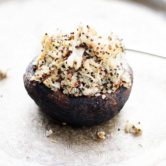 Stuffed Portobellos - Recipe photo by wellfloured