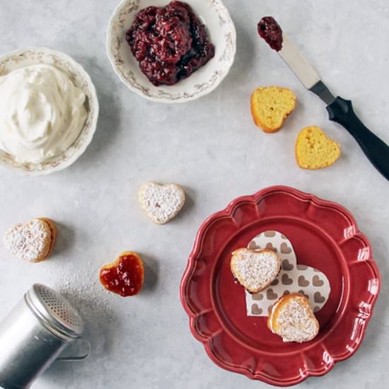 Classic Victoria Sponge Cakes - Recipe photo by femmefraiche
