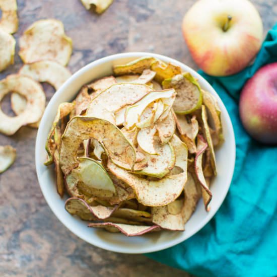 Raw Apple Chips - Recipe photo by ediblyeducated