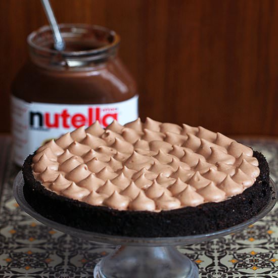 Nutella-Oreo Tart - Recipe photo by The_Cookie_Fairy