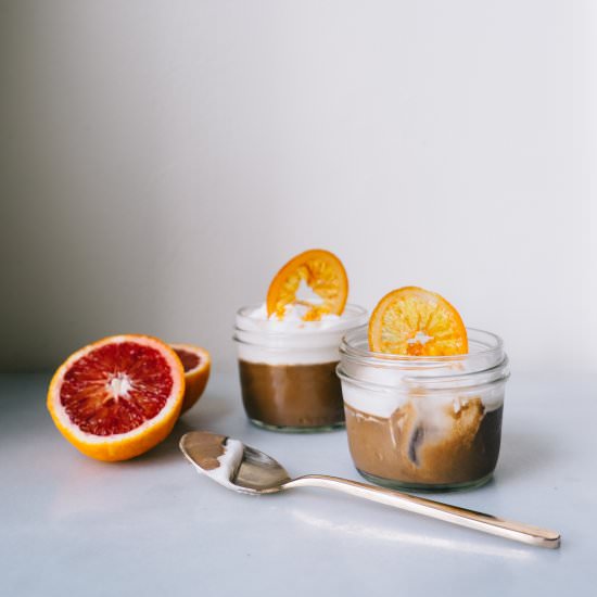 Chocolate Orange Pots de Creme - Recipe photo by Alana @ Fix Feast Flair