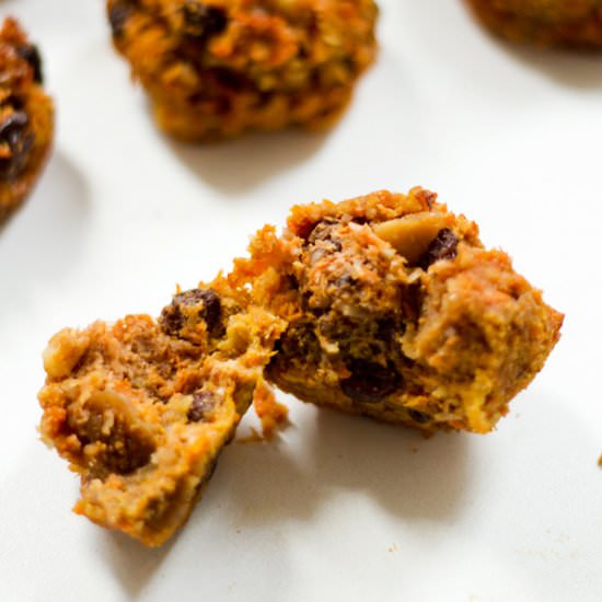 Paleo Sweet Potato Muffins - Recipe photo by notyourstandard