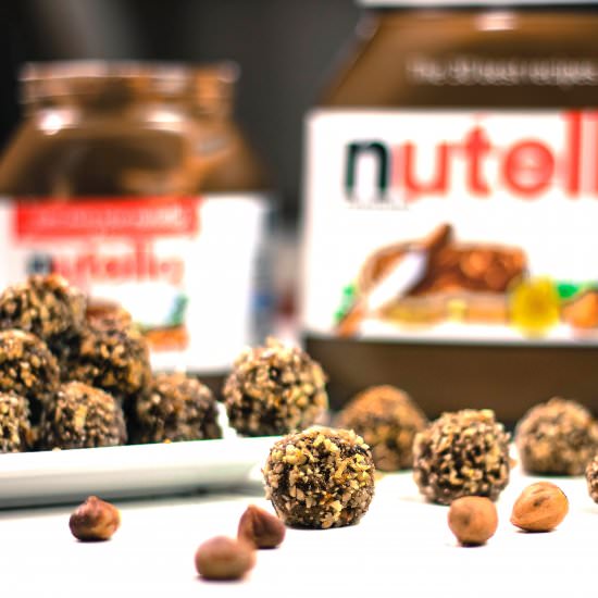 Salted Caramel Nutella Truffles - Recipe photo by iamchef