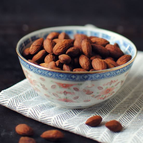 Burned Almonds with Licorice - Recipe photo by linnkatarina