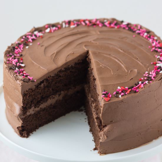 Classic Chocolate Cake - Recipe photo by A Classic Twist