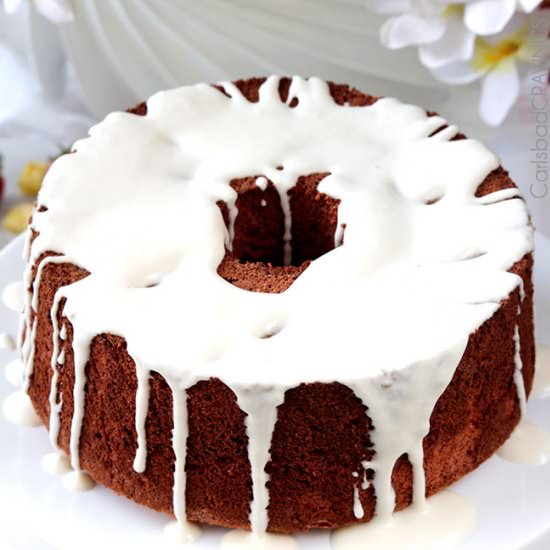 Red Velvet Angel Food Cake - Recipe photo by carlsbadcravings