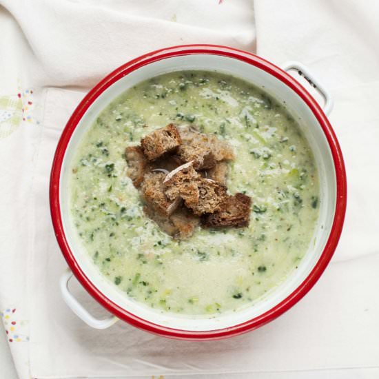 Creamy Cauliflower Soup - Recipe photo by mydailysourdoughbread