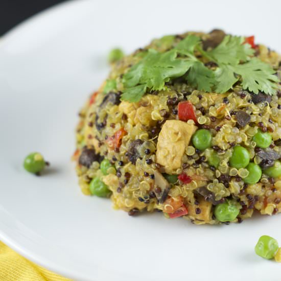 Quinoa Arroz Con Pollo - Recipe photo by tiffanybendayan