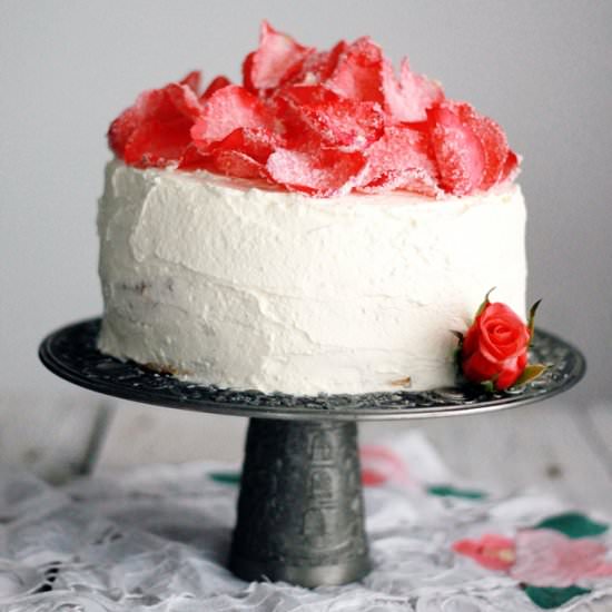 Rose Cake - Recipe photo by Netqa86