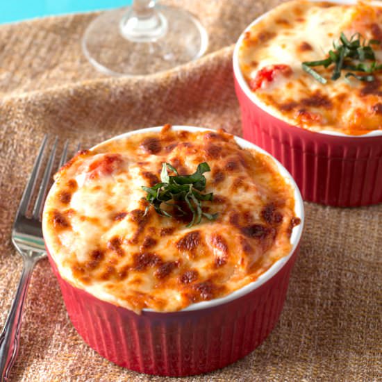 Baked Three Cheese Ricotta Gnocchi - Recipe photo by cakenknife