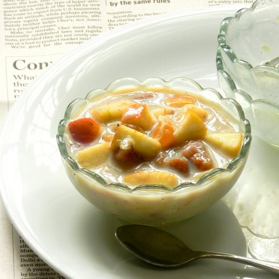 Fruit Custard - Recipe photo by pratibabhat