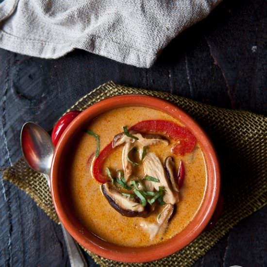 Coconut Curry Beer Chicken Soup - Recipe photo by TheBeeroness