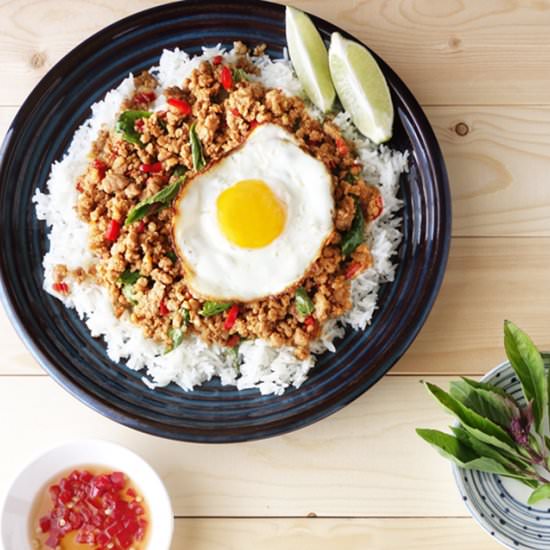 Thai Holy Basil Pork - Recipe photo by CuriousNut