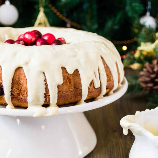 Orange and Cranberry Bundt Cake - Recipe photo by Gastronomic Bong