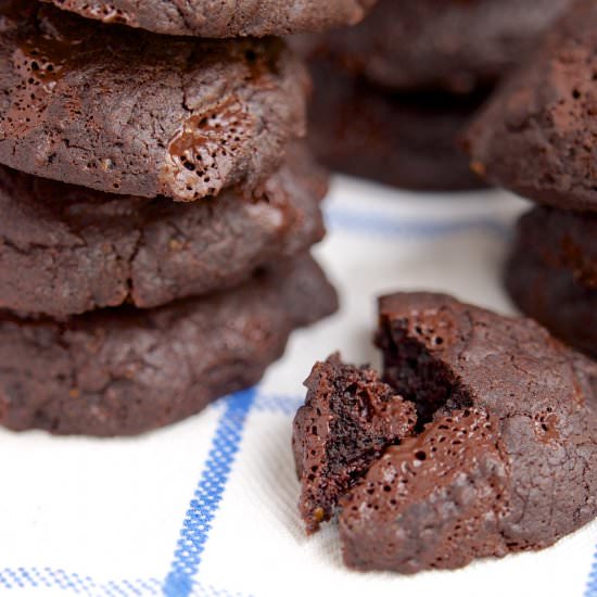 Double Dark Chocolate w Orange Zest - Recipe photo by From the Athletes Kitchen