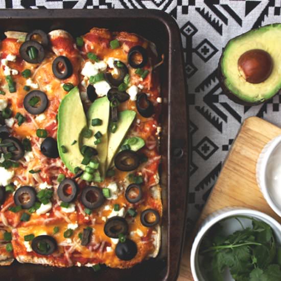 Enchiladas Made Easy - Recipe photo by TheNoshingBride