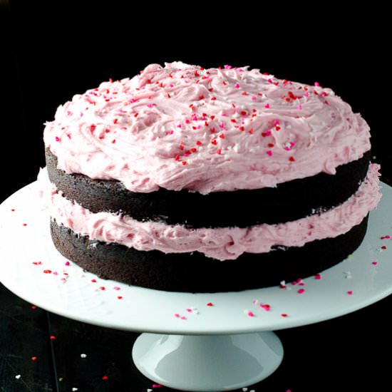 Dark Chocolate Beet Cake - Recipe photo by The Endless Meal