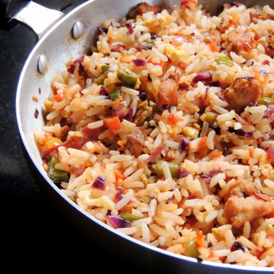 Chicken Fried Rice - Recipe photo by thesundayfoodapprentice