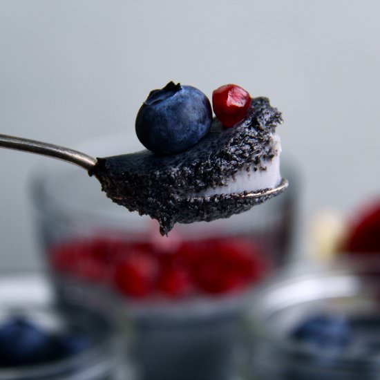 Black Sesame Pudding - Recipe photo by newera