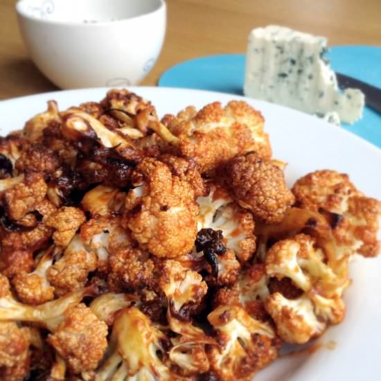 Cauliflower Hot Wings - Recipe photo by have fruit will travel