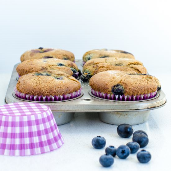 Blueberry Muffins - Recipe photo by asweetmuddle
