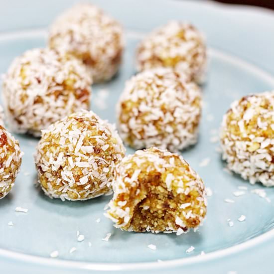 Coconut Key Lime Energy Bites - Recipe photo by audreysapron
