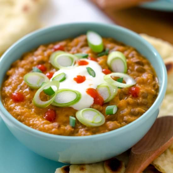 One pot wonder Dal Makhani - Recipe photo by Miss Vinagre