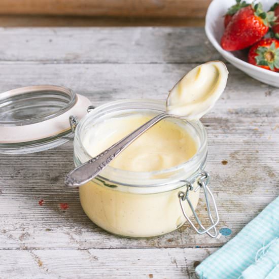 Creme Patissiere - Recipe photo by pretty simple sweet