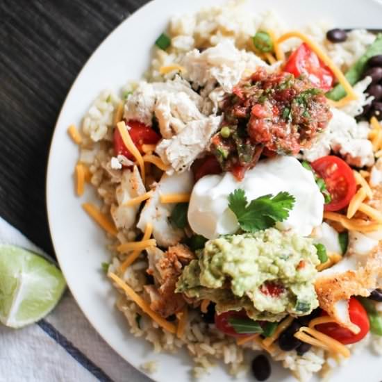 Fish or Chicken Chipotle Bowl - Recipe photo by RecipeRighter