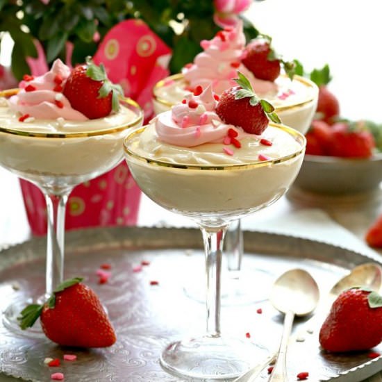Easy No Bake Cheesecake Cups - Recipe photo by the cookie rookie