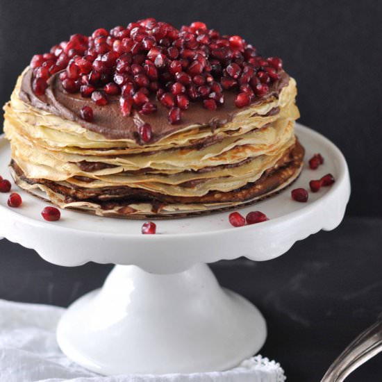 Crepe Cake - Recipe photo by birdslikecake