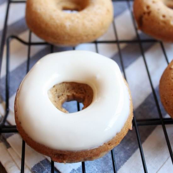 Baked apple butter donuts - Recipe photo by Wild wild whisk