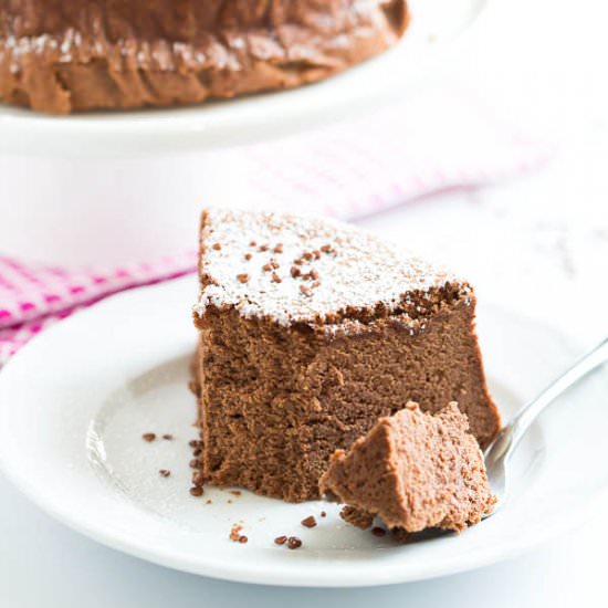 Chocolate Souffle Cheesecake - Recipe photo by Shineshka