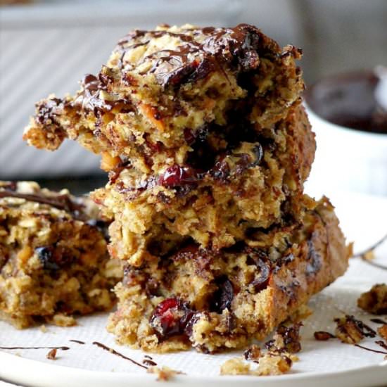 Dark Chocolate Cherry Protein Bars - Recipe photo by healthyrecipeecstasy