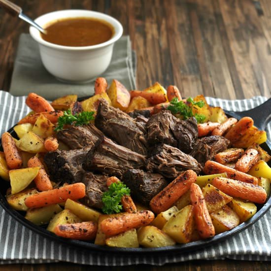 Perfect Pot Roast with Gravy - Recipe photo by simply sated