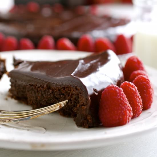 Flourless Chocolate Cake - Recipe photo by Ciao Chow Bambina