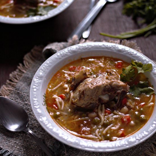 Sopa de Menestrón | Minestrone Soup - Recipe photo by URBANBAKES