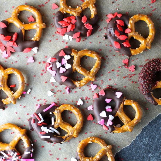 Chocolate Covered Pretzels - Recipe photo by spinach4breakfast