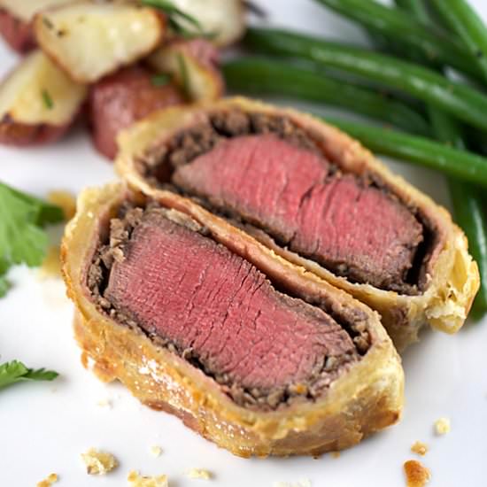 Individual Beef Wellington - Recipe photo by Jessica Gavin